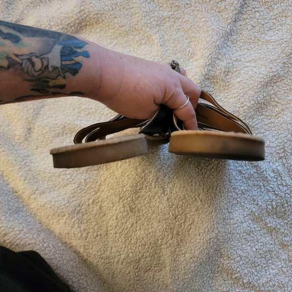 Korks Strappy Sandals sz 10 - Picture 3 of 4